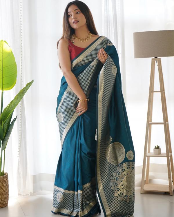 Raadhiya Silk Party Wear Designer Saree Collection
